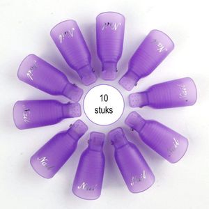 Goodbitz® - Nagellak remover clips - 10 stuks - Nagellakremover - Nagellak clips - Soak off clips - Nagelclips - Gellak verwijderen - Gellak remover - Gellak verwijderen - Soak off gellak - Nail polish remover - Nail clips - Remover clips