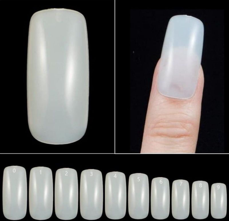 Goodbitz® - Nageltips - Square - 500 Stuks - Kunstnagels