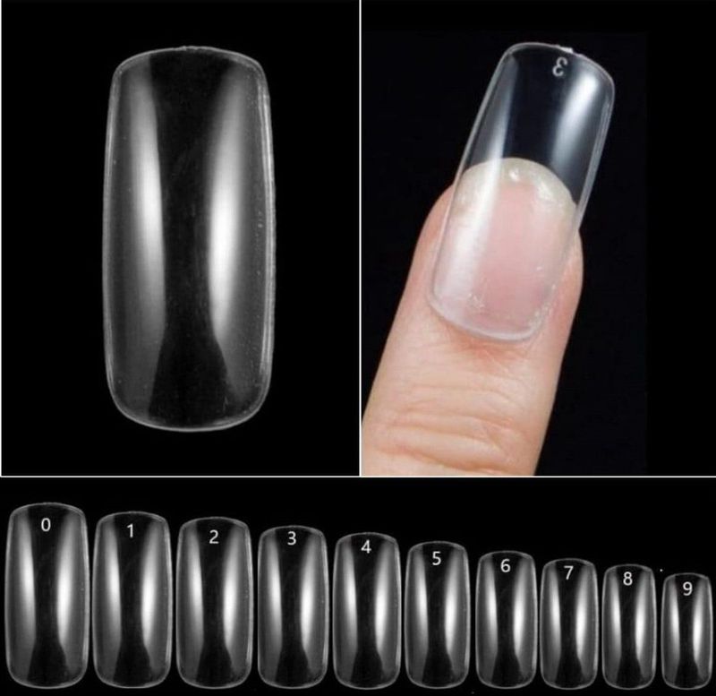 Nageltips - 500 Stuks - Stevig - Flexibel - Diverse Maten