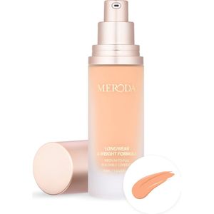 Meroda Universal Foundation - 7C | Lichtbeige met een neutrale gouden ondertoon - 30ml