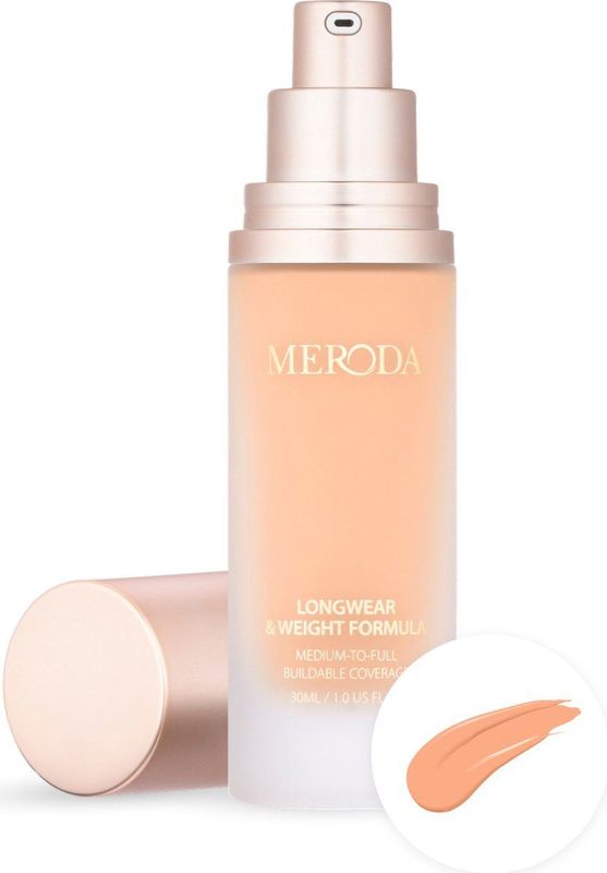Meroda - Universal Foundation - Lichtbeige - 30ml