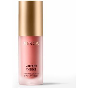 Meroda - Vibrant Cheeks - Vloeibare Blush - Dusty Rose - 5ml