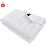 Elektrische deken - Elektrische onderdeken - 190 x 80 cm - XL formaat - 4 warmtestanden - 12 uurs timer - Warmte deken