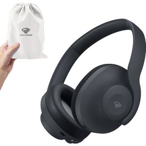 Golden Sound Draadloze Koptelefoon - Active Noise Cancelling - Ambient Mode - 60+ batterijduur - Over ear - Conversation mode - Koptelefoon bluetooth - Hybrid ANC tot 35dB - Koptelefoons