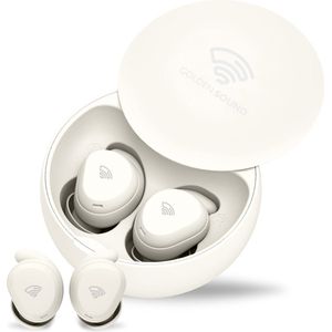 Golden Sound Draadloze Slaap Oordopjes - Noise Cancelling - 25dB - Wit