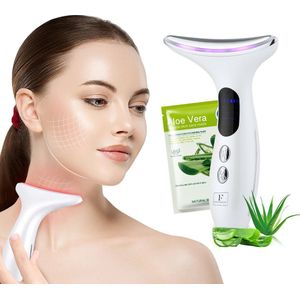 F Femmez Facelift Huidverjongingsapparaat - Gezichtsreiniger - Inclusief Aloe Vera Masker
