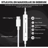 Golden Sound - Oordopjes - Bedraad - USB-C - Met Microfoon