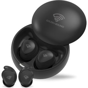 Golden Sound - Slaap - Draadloze Oordopjes - Zwart - Noise Cancelling