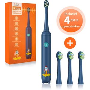 Sweet Sprout - Sonische Elektrische Tandenborstel Kinderen - Baby en Peuter - Inclusief 3 opzetstukken en timer - 0 t/m 4 jaar - Roze