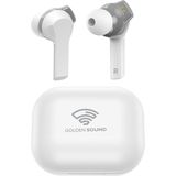Golden Sound - Draadloze Oordopjes - Bluetooth - Wit - Active Noise Cancelling