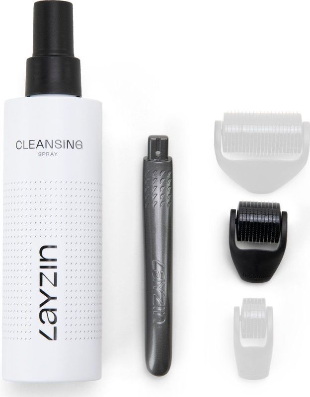 0.55 mm Dermaroller SET inclusief Cleansing Spray