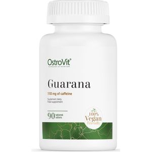 Superfoods - Guarana 500mg - 90 Tablets - OstroVit - + BeBulk Nutrition Pillendoos