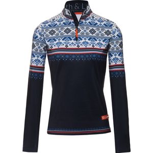 Gareth & Lucas Skipully The Twenty-Five - Dames M - 100% Gerecycled Polyester - Midlayer Sportshirt - Wintersport