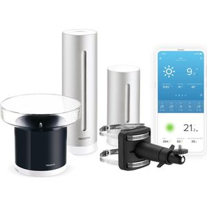 Pack Netatmo Slim Weerstation + Regenmeter + Wandbeugel