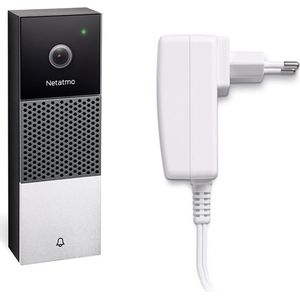 Netatmo Slimme Video Deurbel + Deurbell AC adapter