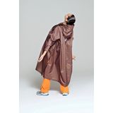 RAINKISS - Regenponcho - Breton Blue - One Size Fits Most - Bruin