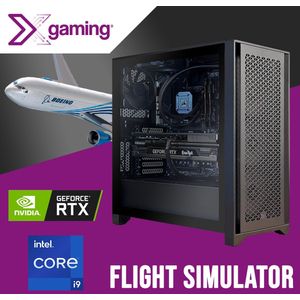 Xgaming Microsoft Flight Simulator 2020 Gaming PC - Intel i9 14900 - Nvidia GeForce RTX 4090 - 32GB - 2TB NVME SSD