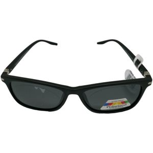 Gepolariseerde Zonnebril - Grijs/Rook - Unisex - Sunglasses - Randloos - Ovaal zonnebril stijl - Kost