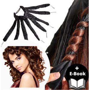 BeautyFit - Heatless Curls PRO - Krulspelden - Inclusief E-book - Haarkruller - Krullen Zonder Hitte Maken