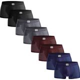 BOXR - Boxershort Heren - Bamboe - 4 Pack - Ademend - Zijdezacht