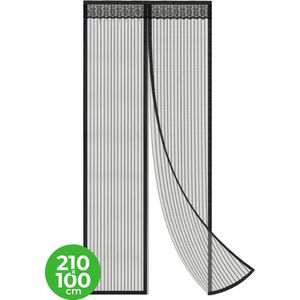 VerminBuster Vliegengordijn Magnetisch - Luxe Deurhor - 210 x 100 cm - Deurgordijn - Horgordijn Deur
