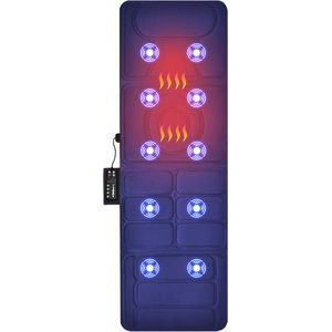 Good4You Massagemat met Warmtekussen en 10 Motoren - Infrarood Verwarming - Massagekussen - Massage apparaat - Massagestoel