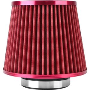 VCTparts Open Luchtfilter Rood Sport Filter met Cold Air Intake – Sportfilter en Powerfilter voor Meer Vermogen