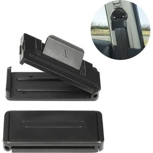 ProPlus Verstelbare Gordelclip Gordelversteller (set) - Zwart