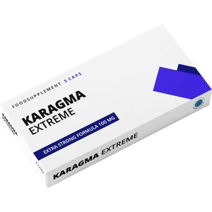 Karagma Extreme 100 mg | Extra Sterke Erectiepillen - 100% natuurlijk - Erectiepillen voor mannen - Hét natuurlijke alternatief voor Viagra en Kamagra