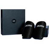 CALSOVO Shin Pads | Combo Pack | Carbon | Bescherming | Voetbal | Mini (9 cm)