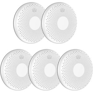 Aroha Safety Pro Combimelder - 10 jaar batterij - Rookmelder & Koolmonoxidemelder - CO melder & Brandmelder - 5 set