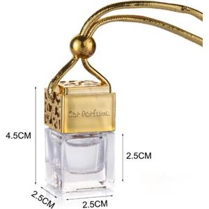 Autoparfum - Auto Parfum | Geurverfrisser zonder vulling / leeg - Luchtverfrisser | Auto accessoires | CarPerfume | Luchtverfrisser | New Car | Auto verfrisser | Zwart | Leeg