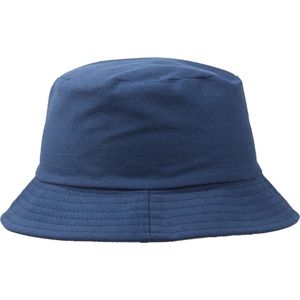 LOUD AND CLEAR® - Hoed - Vissershoedje - Bucket Hat - Heren Dames - Navy Donker Blauw - Zonnehoed
