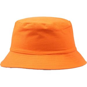 LOUD AND CLEAR® - Hoed - Vissershoedje - Bucket Hat - Heren Dames - Oranje - Zonnehoed - EK - Nederlands Elftal