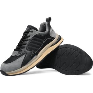 Shraks - Venu - Veiligheidsschoenen - Zwart - Ademend Design - Stalen Neus