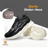 Shraks - Veiligheidsschoenen - Sneaker - Ademend en Licht Design - Stalen Neus
