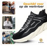 Shraks - Veiligheidsschoenen - Sneaker - Ademend en Licht Design - Stalen Neus