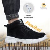 Shraks Stride Veiligheidsschoenen - Werkschoenen voor Dames en Heren - Stalen Neus - Sneaker - Ademend en licht design - Maat 37