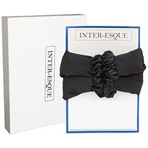 INTER-ESQUE - Heatless Curls - Krulspelden - Haarrollers + Gratis Scrunchies - Zwart