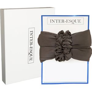 INTER-ESQUE - Heatless Curls - Krulspelden - Haarrollers + Gratis Scrunchies - Bruin