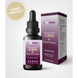 Uniswiss - CBN Broad Spectrum & Melatonine - 10 ml - 100% Wateroplosbaar