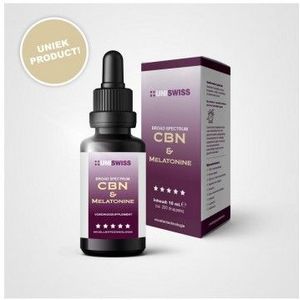 Uniswiss - CBN Broad Spectrum & Melatonine - 10 ml - 100% Wateroplosbaar