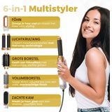 Fleau Beauty - PRO Edition - Multistyler - Wit - 6 in 1 Set