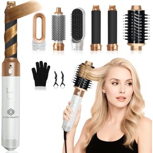 Fleau Beauty - PRO Edition - Multistyler - Wit - 6 in 1 Set