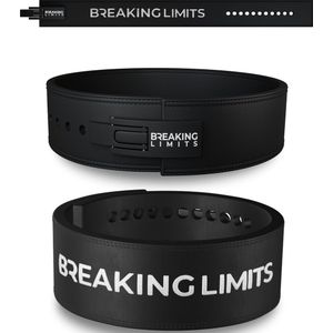 Breaking Limits Powerlift Riem – Lever Belt – Lifting Belt – Gewichthefriem – 10MM – Maat (S)