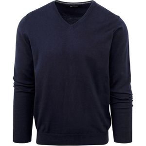 Suitable Pullover Vini V-Hals Navy - Heren
