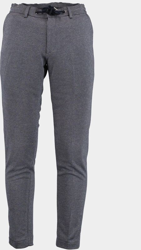 Born With Appetite Katoenen Broek Blauw Das Trouser 23104DA20/290 navy