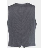 Born With Appetite - Gilet - Blauw - Kris Waistcoat