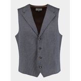 Born With Appetite - Gilet - Blauw - Kris Waistcoat