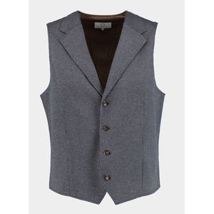 Born With Appetite - Gilet - Blauw - Kris Waistcoat